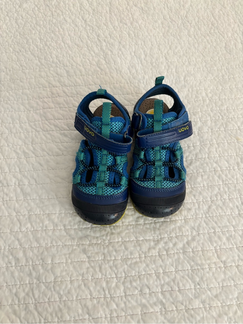 OVO Kids Blue and Teal Water Shoes - Closed-Toe Sport Sandals